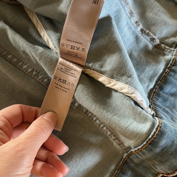 Nwt ZADIG & VOLTAIRE Skull Embellished Denim Jacket - Picture 9 of 9